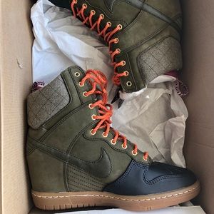 Nike air-force wedges